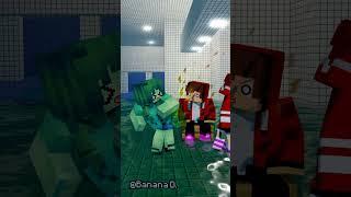  JJ Syster vs Zombie Girl 2 Fire Upgrade in BACKROOM Lv2 Water Park