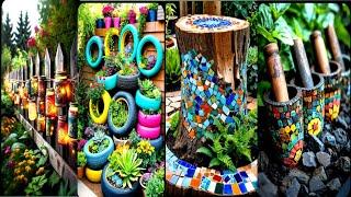 Upcycle & Beautify: Creative DIY Garden Decoration Ideas!