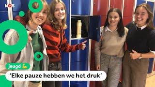 Scholieren handelen in mayonaise