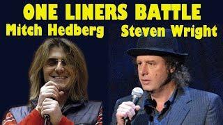 Stand Up Battle - Steven Wright vs Mitch Hedberg | Stand Up Comedy Moments