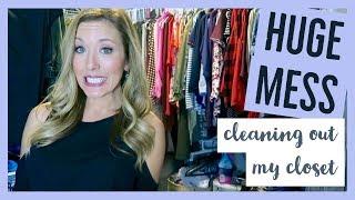 ORGANIZE W/ ME | CLEANING OUT MY CLOSET! PART I | brianna k