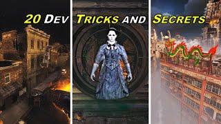 20 Dev Tricks and Secret Rooms Outside Call of Duty Zombies