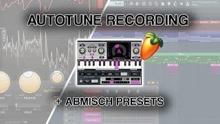 Mit Auto-Tune aufnehmen in FL Studio 20 + @fabfilter Abmisch Presets