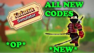 ALL NEW CODES IN KATANA SIMULATOR IN 2021