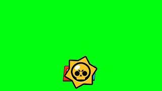 Green screen Brawl stars like and subscribe