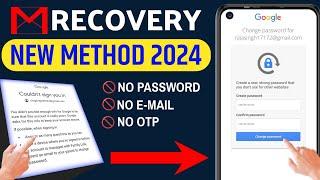 How to recover gmail account 2024 || Gmail account recovey Two step verification gmail problem 2024