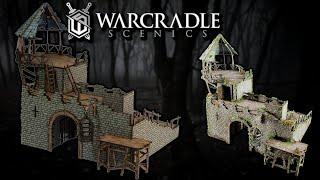 Warcradle Scenics - MDF Kit - Gloomburg Gatehouse