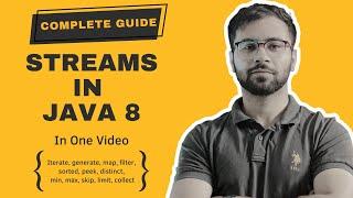 Java 8 Streams Ultimate Tutorial: All You Need to Know in One Video