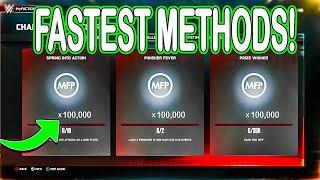 How To Get MFP & TOKENS FAST In WWE2K25 My Faction