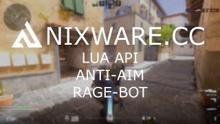 NIXWARE.CC CS2 UPDATE [lua api x rage-bot] HvH hightlight / free cfg