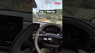 Using CNG made easy | 2025 Tata Altroz #overdrive
