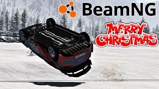 BeamNG Christmas Special | Mammoth Valley | 4K