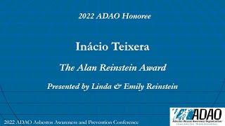 2022 ADAO AAPC: Inácio Teixeira: Awards and recognition ceremony