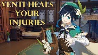 Venti Heals Injured Listener~ [Genshin Venti ASMR Roleplay] Listener x Venti [Romantic]