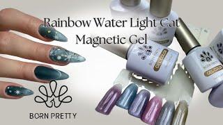 PR BORN PRETTY I Rainbow Water Light Cat Magnetic Gel