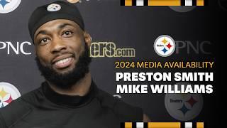 Mike Williams, Preston Smith Media Availability (Nov. 6) | Pittsburgh Steelers