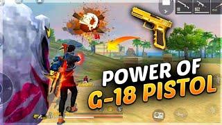 POWER OF G-18 PISTOL CHALLENGE ||FREEFIRE ||  DEVIL MD #devilmd