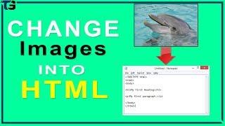 How To Convert Image into HTML Code | Website Design Part (PART-9)