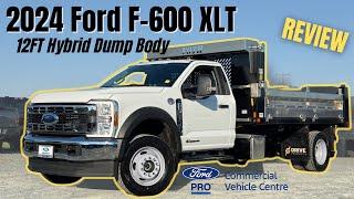 ULTIMATE WORK TRUCK!! 2024 Ford F-600 XLT Dump Truck Review