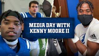 Behind the Scenes at Colts Media Day with Kenny Moore II