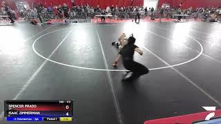 113 Lbs Champ. Round 1 - Spencer Prado, WI Vs Isaac Zimmerman, IL A2ea
