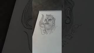 Om namah Shivay #PK art # sketch #shading #colour right# lovely picture#