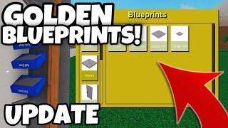 GOLDEN BLUEPRINTS! New Doors, Gamepasses & More! New Update In Lumber Tycoon 2