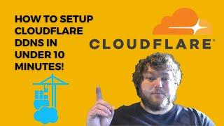 How to setup Cloudflare DDNS in UNDER 10 MINUTES | YOU NEED THIS