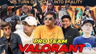 VALORANT PRO TEAM ng BILLIONAIRE GANG!! (sino papalag?)