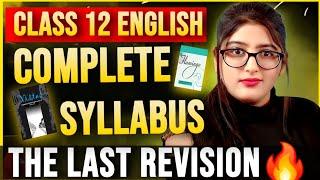 Class 12 english one shot revision all chapters