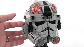 LEGO Star Wars AT-AT Driver Helmet review! A completely fresh build 75429 #NotSponsored