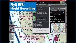 FlyQ EFB 3.0:  Flight Recorder / Playback / Export