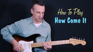 Rockabilly Guitar Lesson - How Come It by Thumper Jones