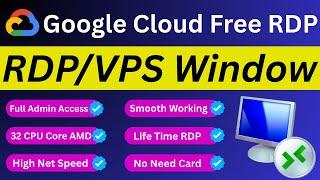 How to Create Free Window RDP Server Full Method 2025 | Create Free Window RDP Server Without Card