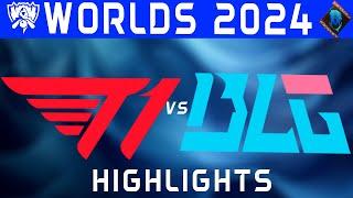 T1 vs BLG Highlights | Worlds Swiss Stage 2024 | T1 vs Bilibili Gaming by Onivia