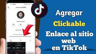 Cómo agregar enlaces a tu biografía de TikTok || Cómo poner un enlace en tu biografía de tiktok