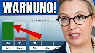 ALICE WEIDEL MIT LETZTER WARNUNG: DAS MUSS JETZT PASSIEREN