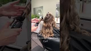 The Strands Signature Curl #nbr #behindthescenes #curling #hairextensions