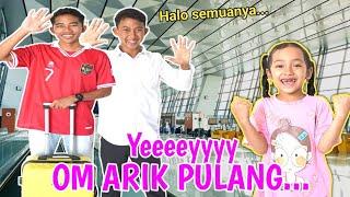 HORE ARIK PULANG!! Dadakan Jemput Arik Saputra Dibandara | Mikael TubeHD