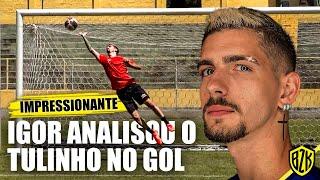 TULINHO desistiu de ser VOLANTE e agora só vai no GOL! (IGOR FICOU IMPRESSIONADO)