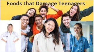 Teenage foods that damage your brain| Healthy teenage food ideas | Best Teenage brain food #teenage