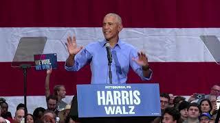 Obama rallies voters for Harris in swing state Pennsylvania | REUTERS