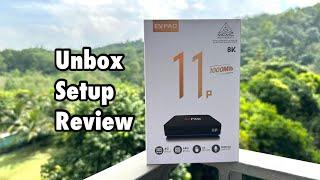 Unbox & Review EVpad 11P Android TV Box