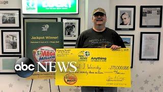 New Jersey handyman comes forward as $273M lottery winner