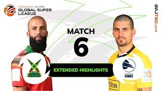 Extended Highlights | Guyana Amazon Warriors vs Hampshire Hawks | GSL 2024