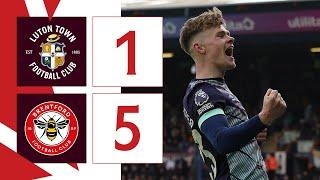 Wissa, Pinnock, Schade + Lewis-Potter ALL SCORE  | Luton 1 Brentford 5 | Premier League Highlights