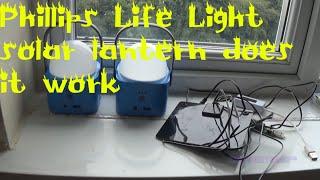 Phillips Life Light solar lantern does it work