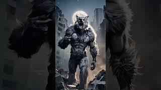 Alpha Werewolf: The Ruins of War #animals  #werewolf #shorts #monster