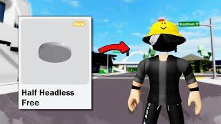 NEW!! How To Get FAKE HEADLESS In Brookhaven - Roblox