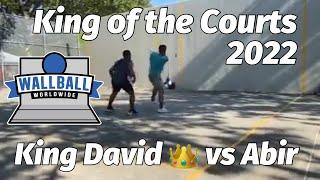 David Velez vs Abir - King of the Courts 2022 Wallball Worldwide